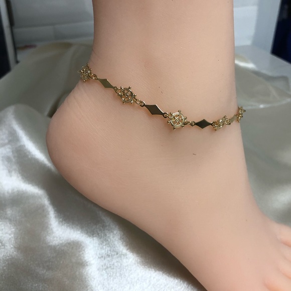 18k Gold Filled Anklet - Picture 7 of 10